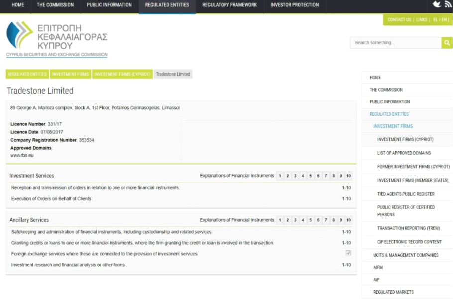FBS security Olymp Trade Review