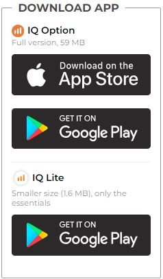 IQ Option Turkey Mobile App